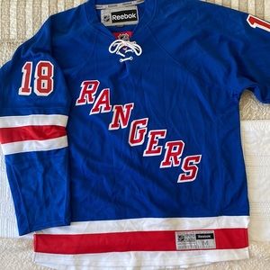 Official NHL Rangers Jersey Staal - Teen-size Large